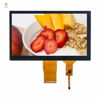 7 hüvelykes érintőképernyős TFT LCD